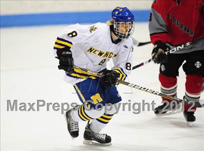 Thumbnail 3 in NFA/St. Bernard/Bacon Academy vs. Newington/Berlin (CIAC Division III Semifinal) photogallery.