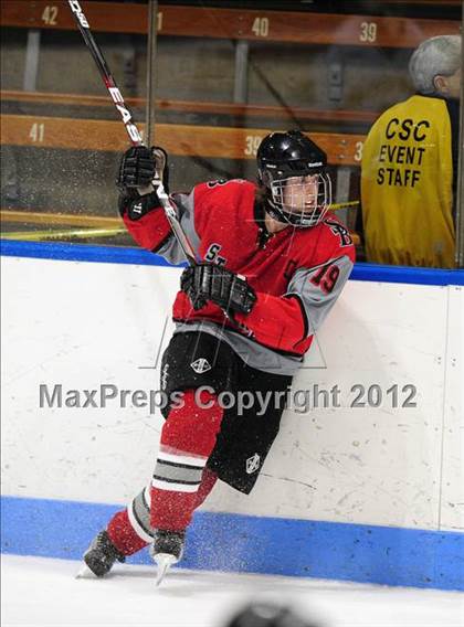 Thumbnail 3 in NFA/St. Bernard/Bacon Academy vs. Newington/Berlin (CIAC Division III Semifinal) photogallery.
