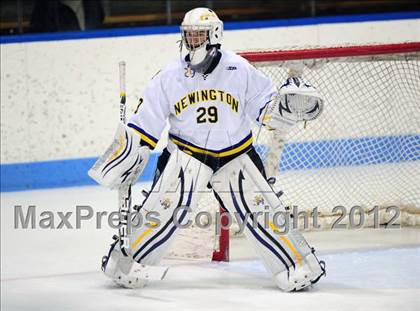 Thumbnail 3 in NFA/St. Bernard/Bacon Academy vs. Newington/Berlin (CIAC Division III Semifinal) photogallery.