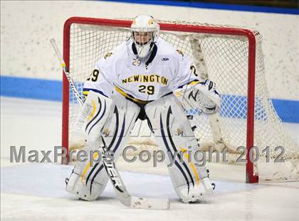 Thumbnail 3 in NFA/St. Bernard/Bacon Academy vs. Newington/Berlin (CIAC Division III Semifinal) photogallery.