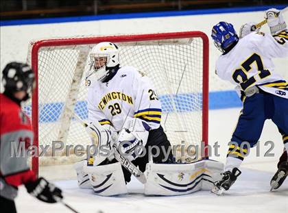 Thumbnail 3 in NFA/St. Bernard/Bacon Academy vs. Newington/Berlin (CIAC Division III Semifinal) photogallery.