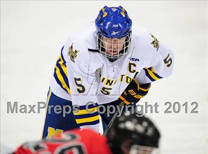 Thumbnail 1 in NFA/St. Bernard/Bacon Academy vs. Newington/Berlin (CIAC Division III Semifinal) photogallery.