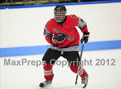Thumbnail 1 in NFA/St. Bernard/Bacon Academy vs. Newington/Berlin (CIAC Division III Semifinal) photogallery.