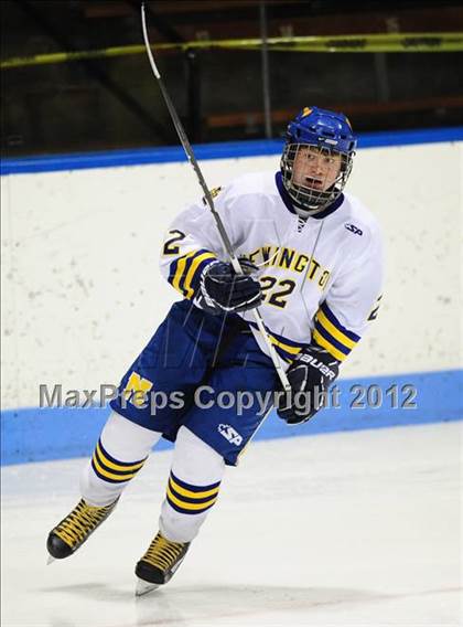 Thumbnail 1 in NFA/St. Bernard/Bacon Academy vs. Newington/Berlin (CIAC Division III Semifinal) photogallery.