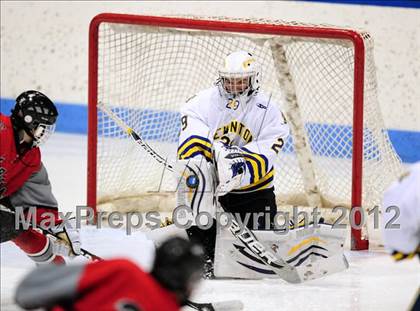 Thumbnail 2 in NFA/St. Bernard/Bacon Academy vs. Newington/Berlin (CIAC Division III Semifinal) photogallery.