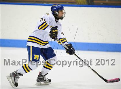 Thumbnail 3 in NFA/St. Bernard/Bacon Academy vs. Newington/Berlin (CIAC Division III Semifinal) photogallery.