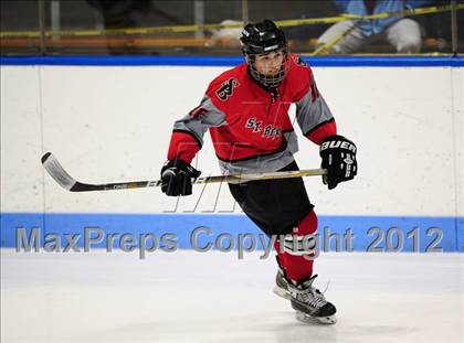 Thumbnail 3 in NFA/St. Bernard/Bacon Academy vs. Newington/Berlin (CIAC Division III Semifinal) photogallery.