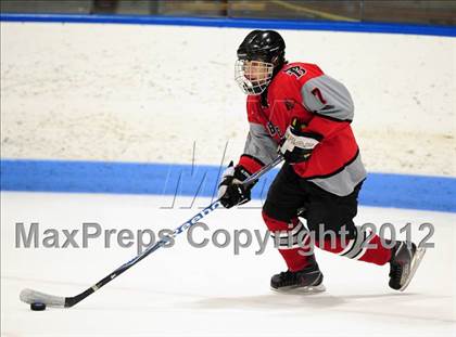 Thumbnail 3 in NFA/St. Bernard/Bacon Academy vs. Newington/Berlin (CIAC Division III Semifinal) photogallery.