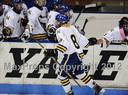 Thumbnail 1 in NFA/St. Bernard/Bacon Academy vs. Newington/Berlin (CIAC Division III Semifinal) photogallery.