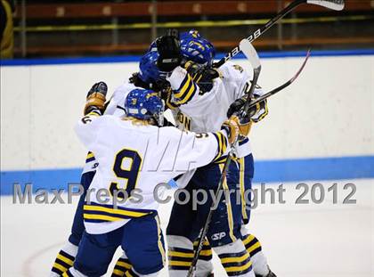 Thumbnail 1 in NFA/St. Bernard/Bacon Academy vs. Newington/Berlin (CIAC Division III Semifinal) photogallery.