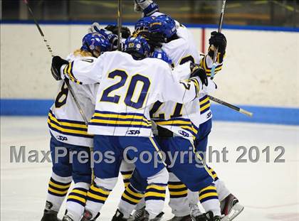 Thumbnail 2 in NFA/St. Bernard/Bacon Academy vs. Newington/Berlin (CIAC Division III Semifinal) photogallery.