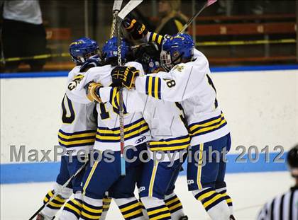 Thumbnail 1 in NFA/St. Bernard/Bacon Academy vs. Newington/Berlin (CIAC Division III Semifinal) photogallery.
