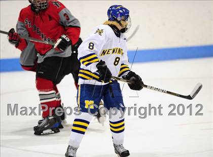 Thumbnail 1 in NFA/St. Bernard/Bacon Academy vs. Newington/Berlin (CIAC Division III Semifinal) photogallery.