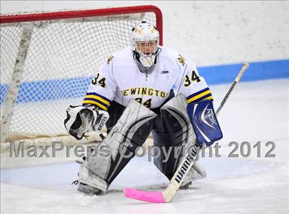 Thumbnail 2 in NFA/St. Bernard/Bacon Academy vs. Newington/Berlin (CIAC Division III Semifinal) photogallery.