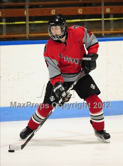 Thumbnail 2 in NFA/St. Bernard/Bacon Academy vs. Newington/Berlin (CIAC Division III Semifinal) photogallery.