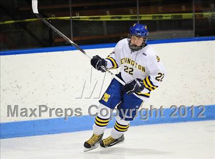 Thumbnail 2 in NFA/St. Bernard/Bacon Academy vs. Newington/Berlin (CIAC Division III Semifinal) photogallery.