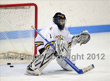 Thumbnail 1 in NFA/St. Bernard/Bacon Academy vs. Newington/Berlin (CIAC Division III Semifinal) photogallery.