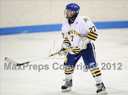 Thumbnail 3 in NFA/St. Bernard/Bacon Academy vs. Newington/Berlin (CIAC Division III Semifinal) photogallery.