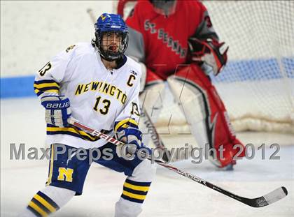 Thumbnail 3 in NFA/St. Bernard/Bacon Academy vs. Newington/Berlin (CIAC Division III Semifinal) photogallery.