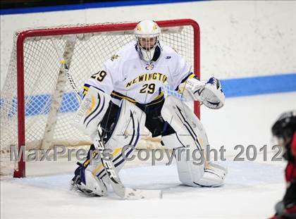 Thumbnail 1 in NFA/St. Bernard/Bacon Academy vs. Newington/Berlin (CIAC Division III Semifinal) photogallery.