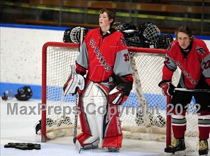 Thumbnail 1 in NFA/St. Bernard/Bacon Academy vs. Newington/Berlin (CIAC Division III Semifinal) photogallery.