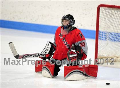 Thumbnail 3 in NFA/St. Bernard/Bacon Academy vs. Newington/Berlin (CIAC Division III Semifinal) photogallery.