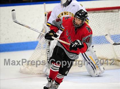 Thumbnail 3 in NFA/St. Bernard/Bacon Academy vs. Newington/Berlin (CIAC Division III Semifinal) photogallery.