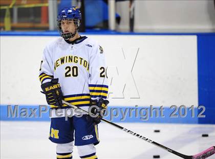 Thumbnail 2 in NFA/St. Bernard/Bacon Academy vs. Newington/Berlin (CIAC Division III Semifinal) photogallery.