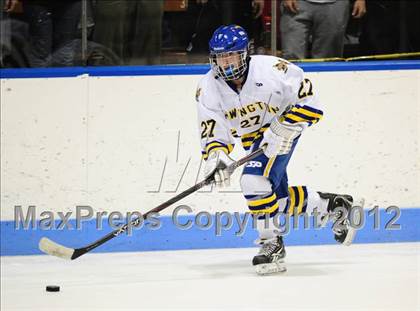 Thumbnail 3 in NFA/St. Bernard/Bacon Academy vs. Newington/Berlin (CIAC Division III Semifinal) photogallery.