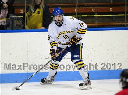 Thumbnail 2 in NFA/St. Bernard/Bacon Academy vs. Newington/Berlin (CIAC Division III Semifinal) photogallery.