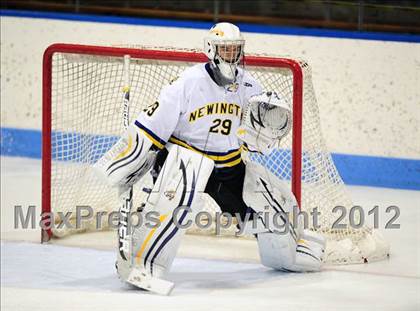 Thumbnail 3 in NFA/St. Bernard/Bacon Academy vs. Newington/Berlin (CIAC Division III Semifinal) photogallery.
