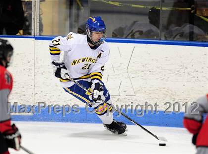 Thumbnail 1 in NFA/St. Bernard/Bacon Academy vs. Newington/Berlin (CIAC Division III Semifinal) photogallery.