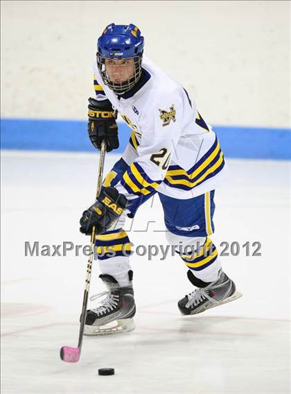 Thumbnail 1 in NFA/St. Bernard/Bacon Academy vs. Newington/Berlin (CIAC Division III Semifinal) photogallery.
