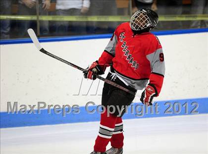 Thumbnail 1 in NFA/St. Bernard/Bacon Academy vs. Newington/Berlin (CIAC Division III Semifinal) photogallery.