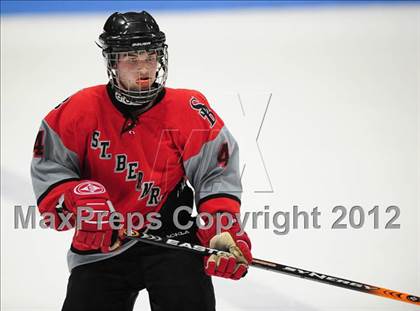 Thumbnail 2 in NFA/St. Bernard/Bacon Academy vs. Newington/Berlin (CIAC Division III Semifinal) photogallery.