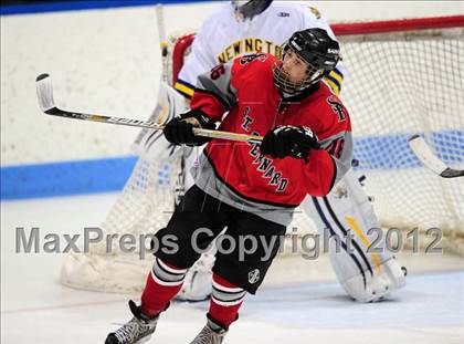 Thumbnail 2 in NFA/St. Bernard/Bacon Academy vs. Newington/Berlin (CIAC Division III Semifinal) photogallery.