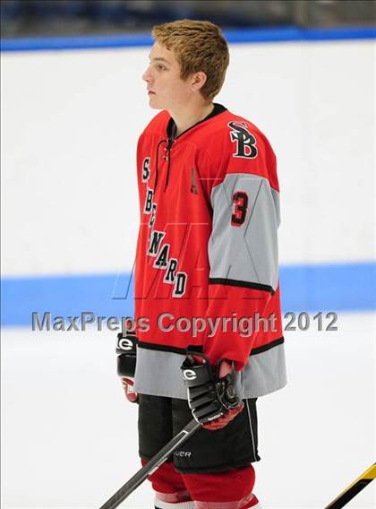Thumbnail 2 in NFA/St. Bernard/Bacon Academy vs. Newington/Berlin (CIAC Division III Semifinal) photogallery.