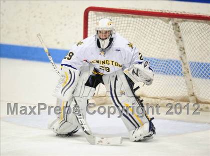 Thumbnail 2 in NFA/St. Bernard/Bacon Academy vs. Newington/Berlin (CIAC Division III Semifinal) photogallery.