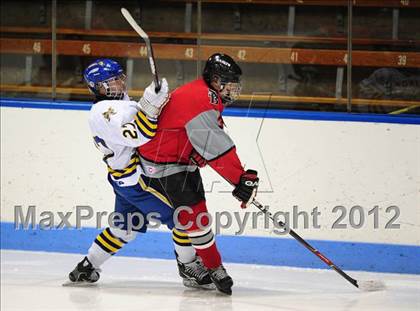 Thumbnail 2 in NFA/St. Bernard/Bacon Academy vs. Newington/Berlin (CIAC Division III Semifinal) photogallery.
