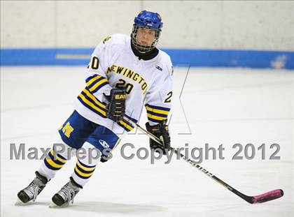Thumbnail 2 in NFA/St. Bernard/Bacon Academy vs. Newington/Berlin (CIAC Division III Semifinal) photogallery.