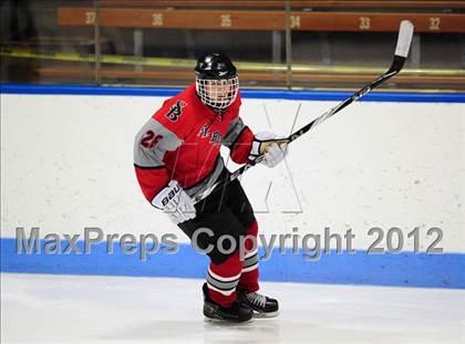 Thumbnail 2 in NFA/St. Bernard/Bacon Academy vs. Newington/Berlin (CIAC Division III Semifinal) photogallery.