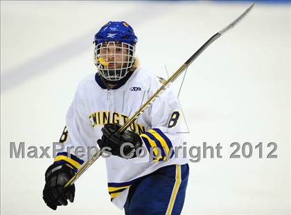 Thumbnail 1 in NFA/St. Bernard/Bacon Academy vs. Newington/Berlin (CIAC Division III Semifinal) photogallery.