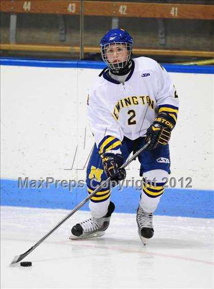 Thumbnail 2 in NFA/St. Bernard/Bacon Academy vs. Newington/Berlin (CIAC Division III Semifinal) photogallery.