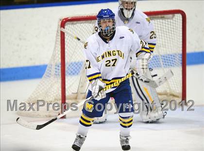 Thumbnail 1 in NFA/St. Bernard/Bacon Academy vs. Newington/Berlin (CIAC Division III Semifinal) photogallery.