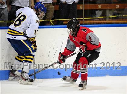 Thumbnail 2 in NFA/St. Bernard/Bacon Academy vs. Newington/Berlin (CIAC Division III Semifinal) photogallery.