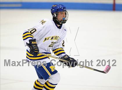 Thumbnail 1 in NFA/St. Bernard/Bacon Academy vs. Newington/Berlin (CIAC Division III Semifinal) photogallery.