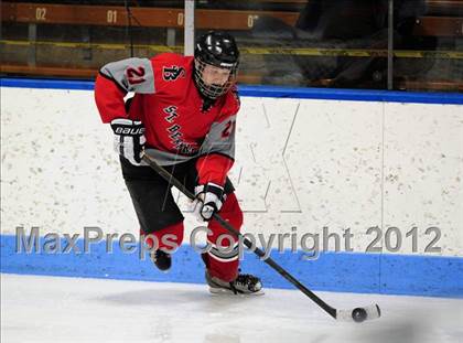Thumbnail 2 in NFA/St. Bernard/Bacon Academy vs. Newington/Berlin (CIAC Division III Semifinal) photogallery.