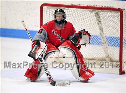 Thumbnail 1 in NFA/St. Bernard/Bacon Academy vs. Newington/Berlin (CIAC Division III Semifinal) photogallery.
