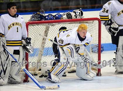 Thumbnail 3 in NFA/St. Bernard/Bacon Academy vs. Newington/Berlin (CIAC Division III Semifinal) photogallery.