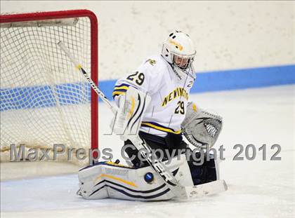 Thumbnail 2 in NFA/St. Bernard/Bacon Academy vs. Newington/Berlin (CIAC Division III Semifinal) photogallery.
